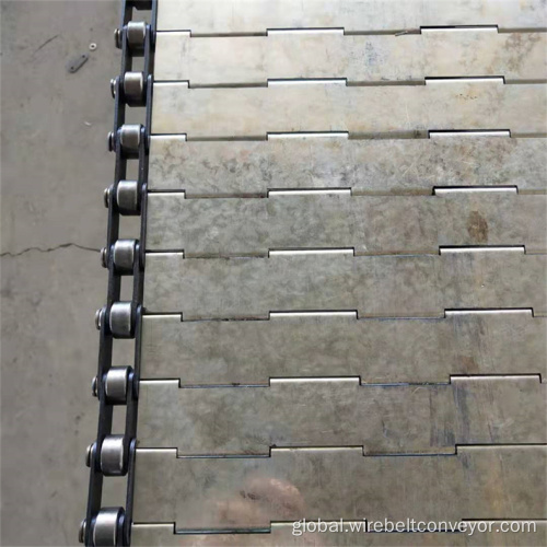 Flat-Top Chain Plate Belt Chain Driven Link Steel Plate Conveyor Supplier